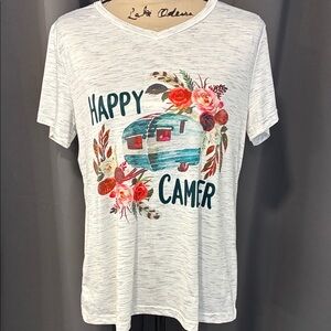 Happy Camper Graphic T-Shirt